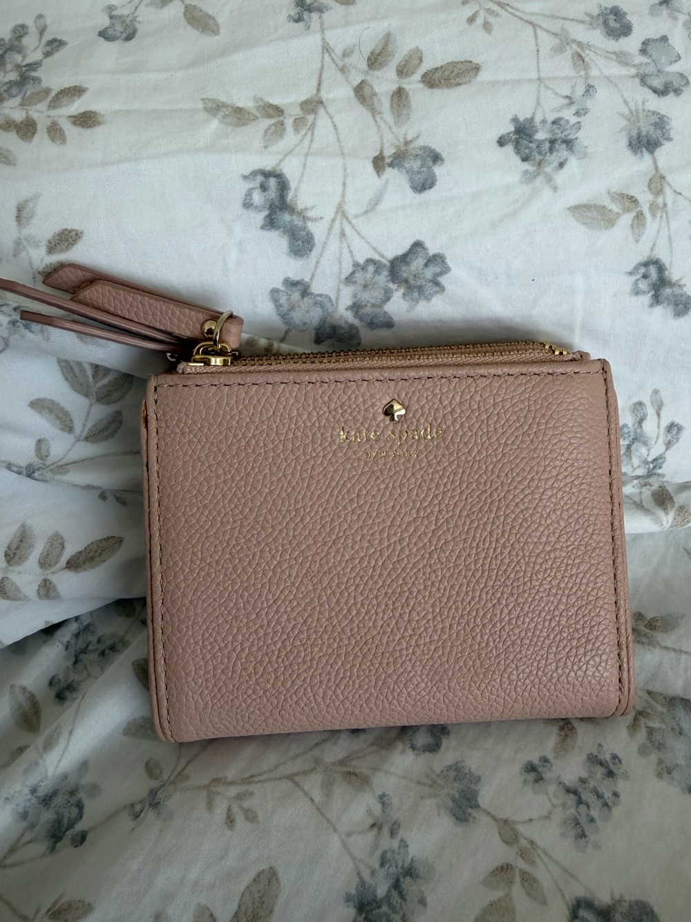 Kate Spade Leather Compact Wallet - Cardholder - Small Wallet | Blush Pink - Picture 2 of 12